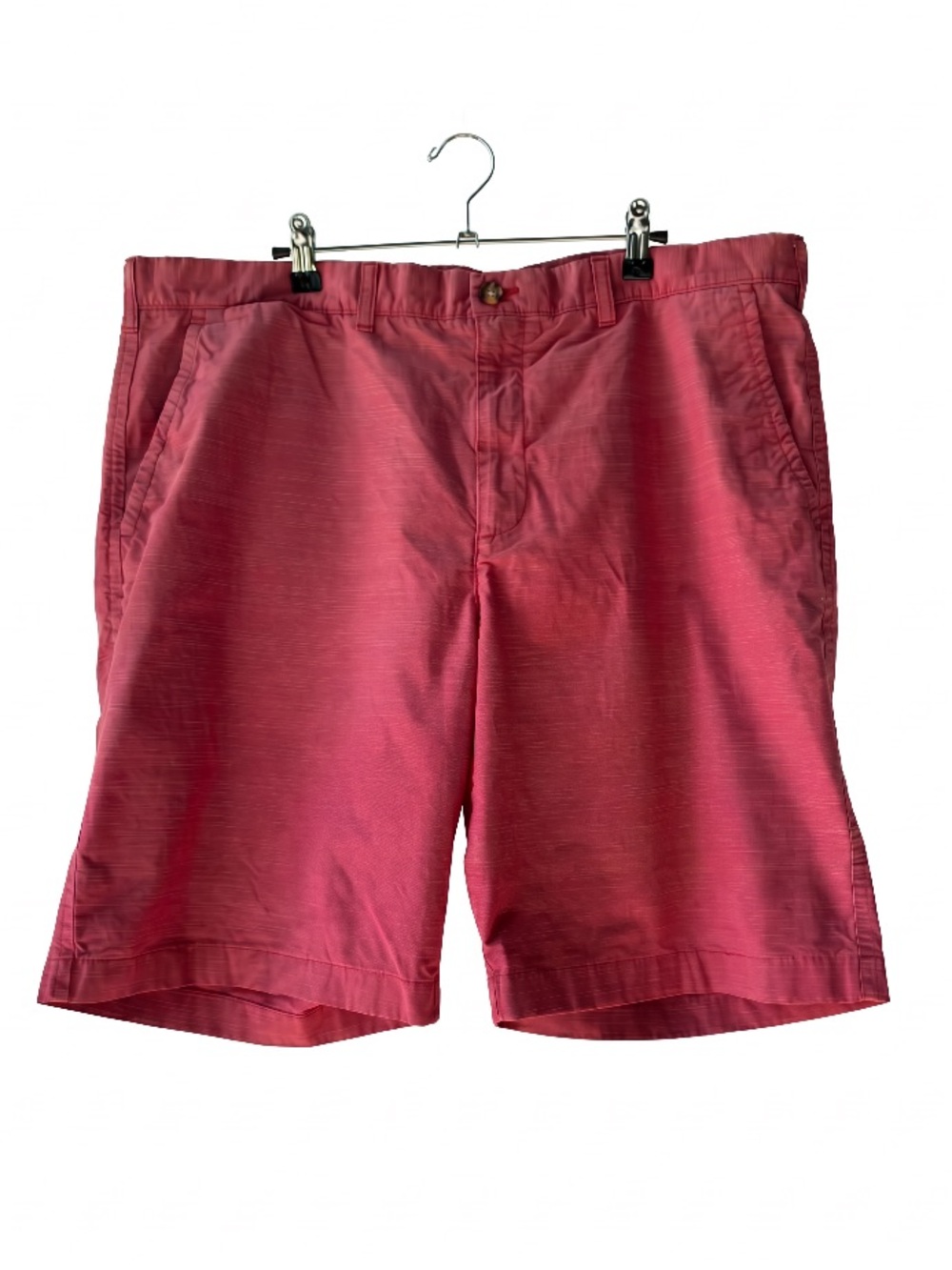 Tommy Hilfiger Chino Golf Shorts Heather Red 100% Cotton Casual Men’s Size 40
